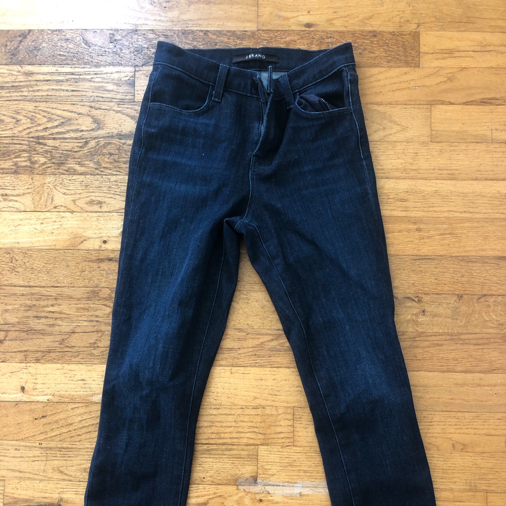 J Brand Dark Denim Skinny Jeans